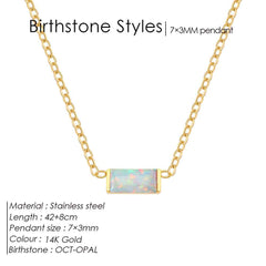 18K Gold-plated Layered Choker With A December Birthstone Pendant