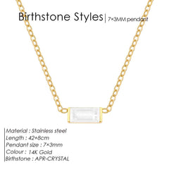 18K Gold-plated Layered Choker With A December Birthstone Pendant