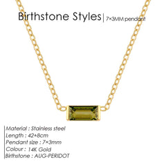 18K Gold-plated Layered Choker With A December Birthstone Pendant