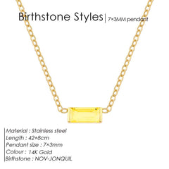 18K Gold-plated Layered Choker With A December Birthstone Pendant