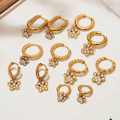 Exquisite And Dainty Bear-claw Pendant Earrings