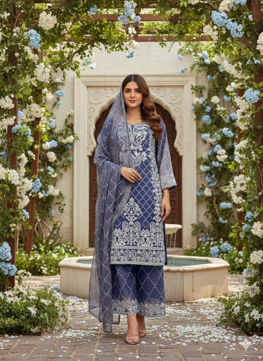 Ladies suit stitched