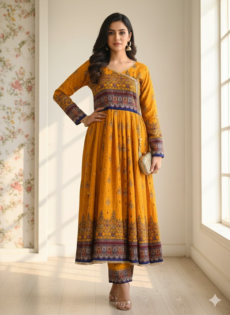 FABRIC: digital lawn print
READY TO WEAR.