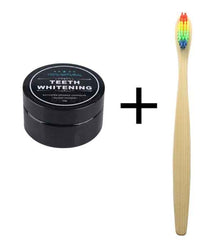 Coconut Charcoal Teeth Whitening Powder for Oral Care