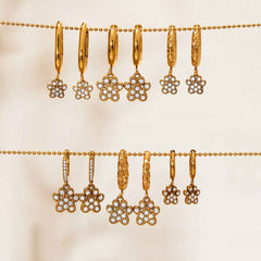 Exquisite And Dainty Bear-claw Pendant Earrings