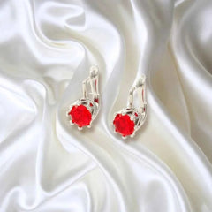 New Round Zircon Earrings For Women
