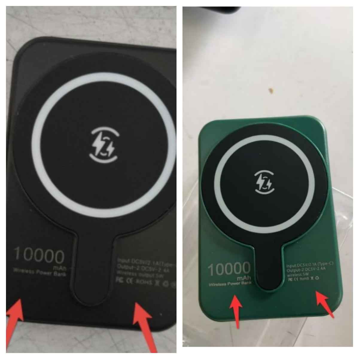 Mini Fast Charging Magnetic Wireless Power Bank 5000 MAh Portable