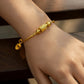 Gold-Plated Adjustable Charm Bracelets