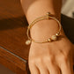 Gold-Plated Adjustable Charm Bracelets