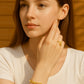 Gold-Plated Bracelet & Ring Set