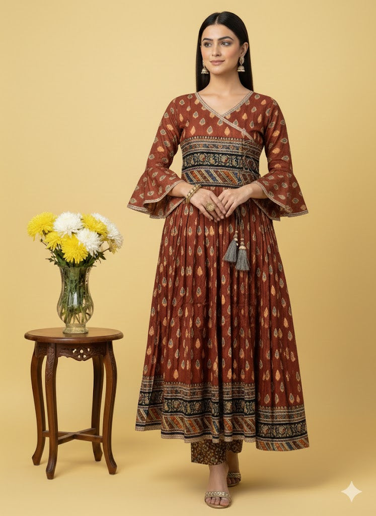 FABRIC: digital lawn print 
‎
‎READY TO WEAR.