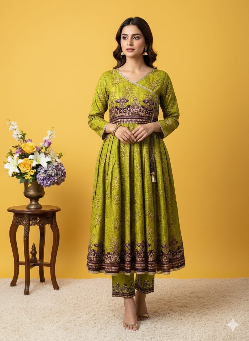 FABRIC: digital lawn print 
‎
‎READY TO WEAR.