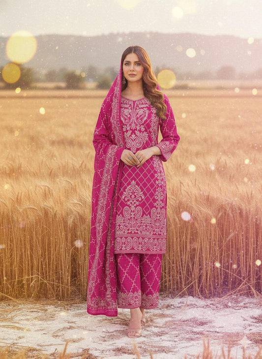 Ladies suit stitched