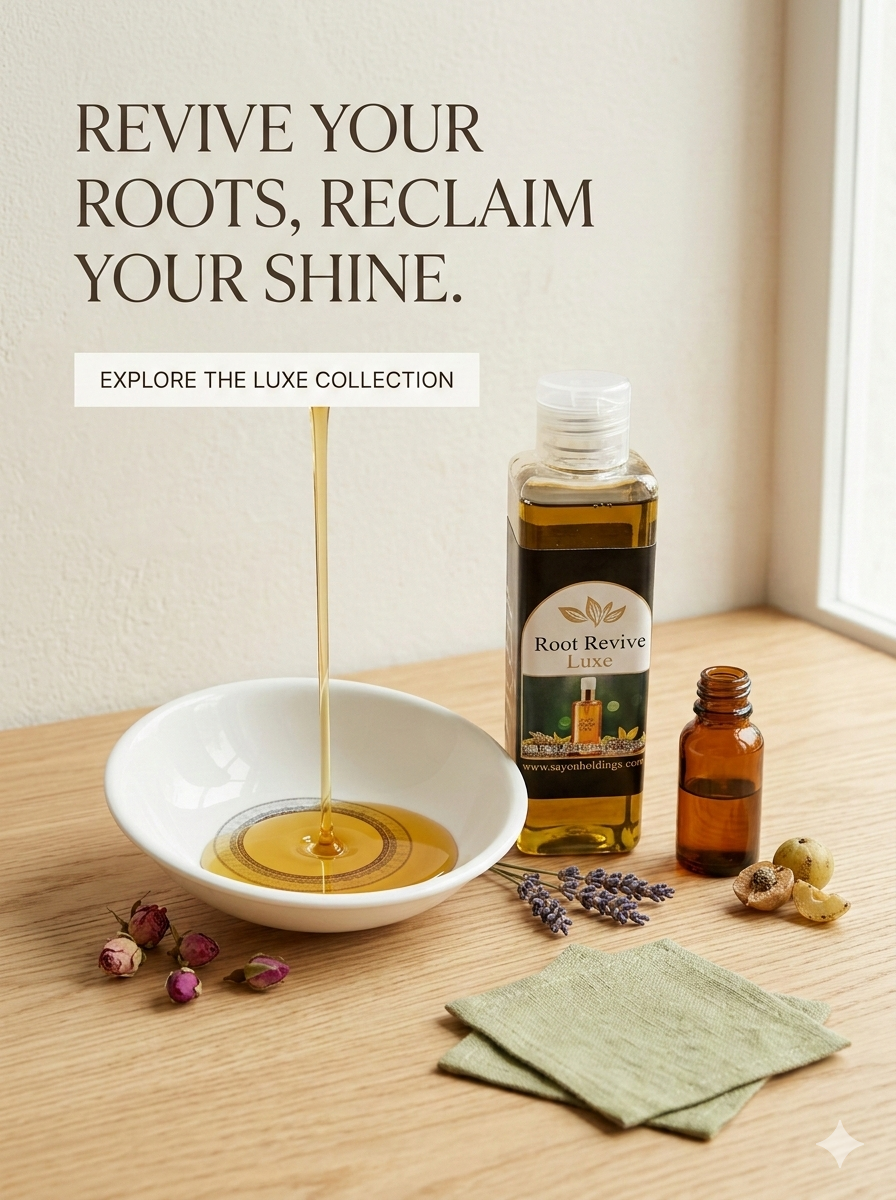 Root Revive Luxe Hair Oil for Nourished and Revitalized Hair
