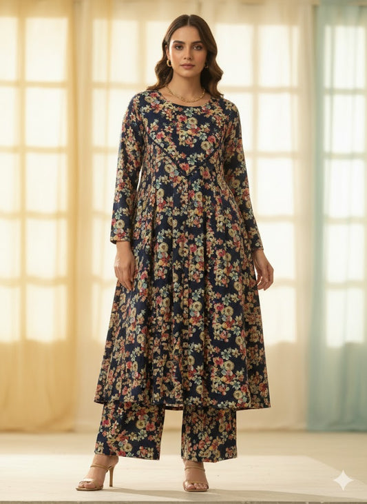 FABRIC: digital lawn print 
‎
‎READY TO WEAR.