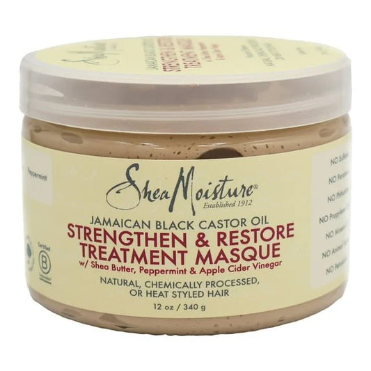 SheaMoisture - Jamaican Black Castor Oil Strengthen & Restore Treatment Masque (Original)
