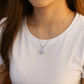 Silver Clover Crystal Jewelry Set